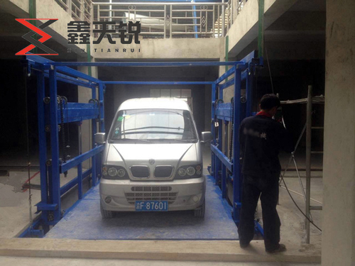长沙导轨式汽车升降平台